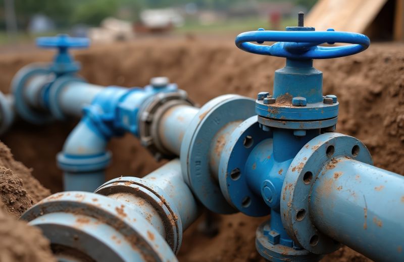 Damaged Plumbing Replacement detail